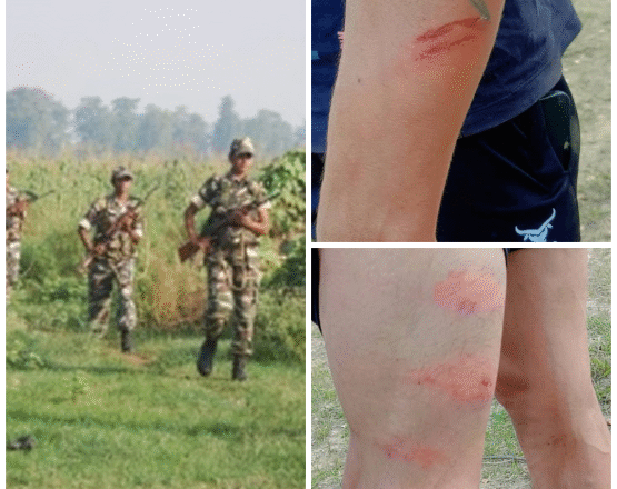 एसएसबीद्धारा कुतियाकभर सीमा नाकामा नेपालीमाथि कुटपिट