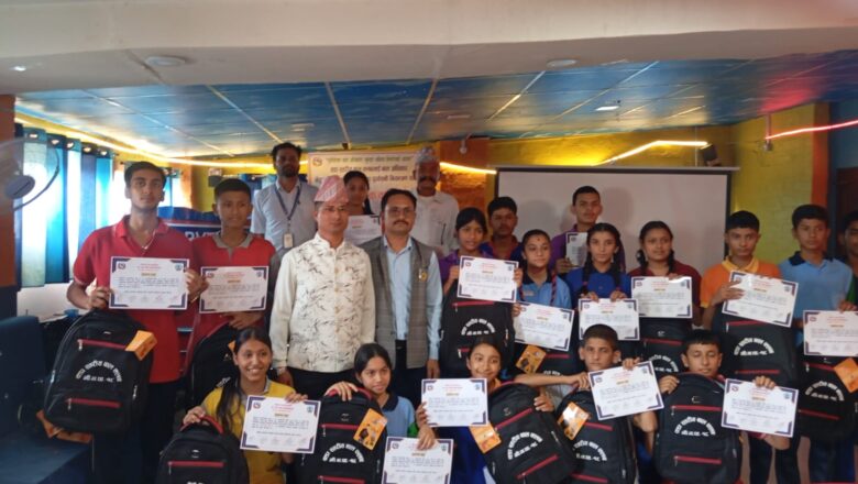 वडा स्तरीय बालक्लवलाई बाल अधिकार नेतृत्व तथा लागुऔषध दुव्र्यसन नियन्त्रण सम्बन्धी जनचेतना मुलक कार्यक्रम सम्पन्न