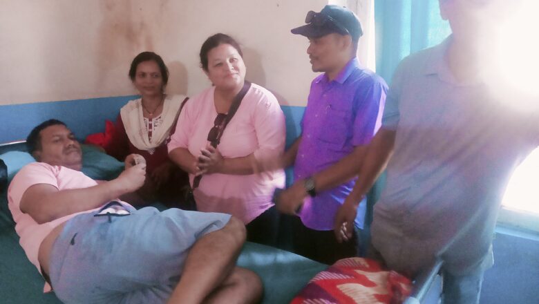 होलीको रकमबाट पत्रकार रनी विवशलाई उपचार खर्च