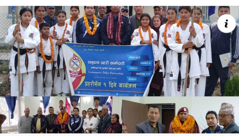 तेस्रो इण्डो–नेपाल अन्तर्राष्ट्रिय कराँते किक–बक्सिङ प्रतियोगितामा एसपी खड्क बहादुर खत्री सम्मानित