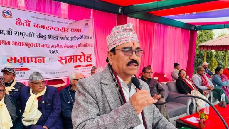 वेदकोट  नगर स्तरीय छैटौं राष्ट्रपति रनिङ शिल्ड  भव्य रूपमा सम्पन्न  प्रतियोगितामा उत्कृष्ट प्रदर्शन गर्दै श्री बैजनाथ माध्यमिक विद्यालय जडेपानी प्रथम