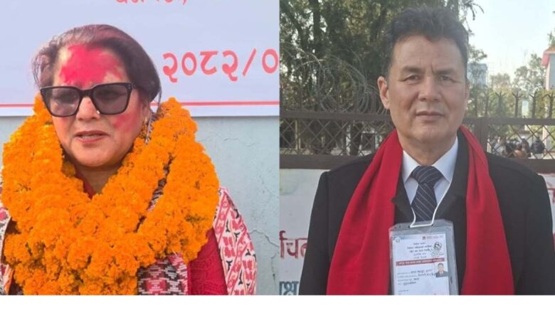 सुदूरपश्चिमबाट राष्ट्रिय सभामा एमालेकी भण्डारी र कांग्रेसका खाती निर्वाचित